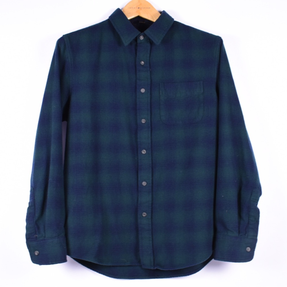 Pendleton Lodge Wool Plaid Shirt Made in USA Medium